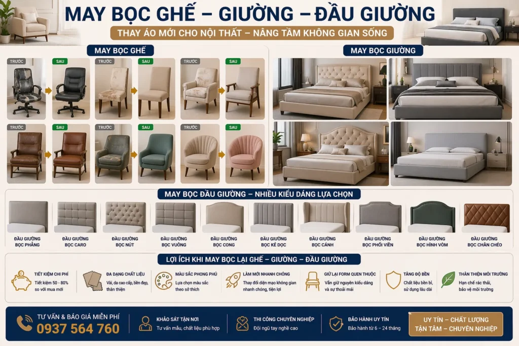Dễ dàng thay đổi phong cách theo xu hướng