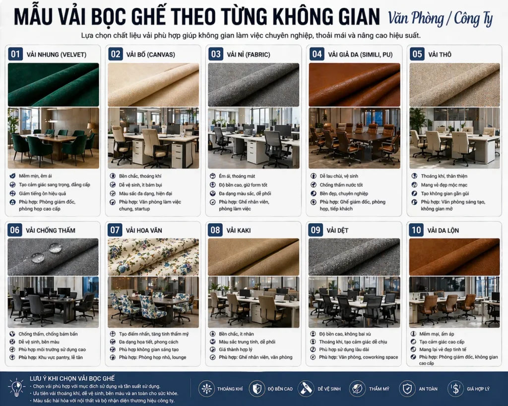 Thoáng khí, hạn chế tích nhiệt và mồ hôi